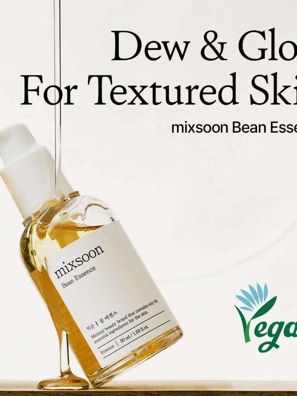 MIXSOON 1-1 Bean Essence Bundle Lightweight Facial Serum 60ML Ea